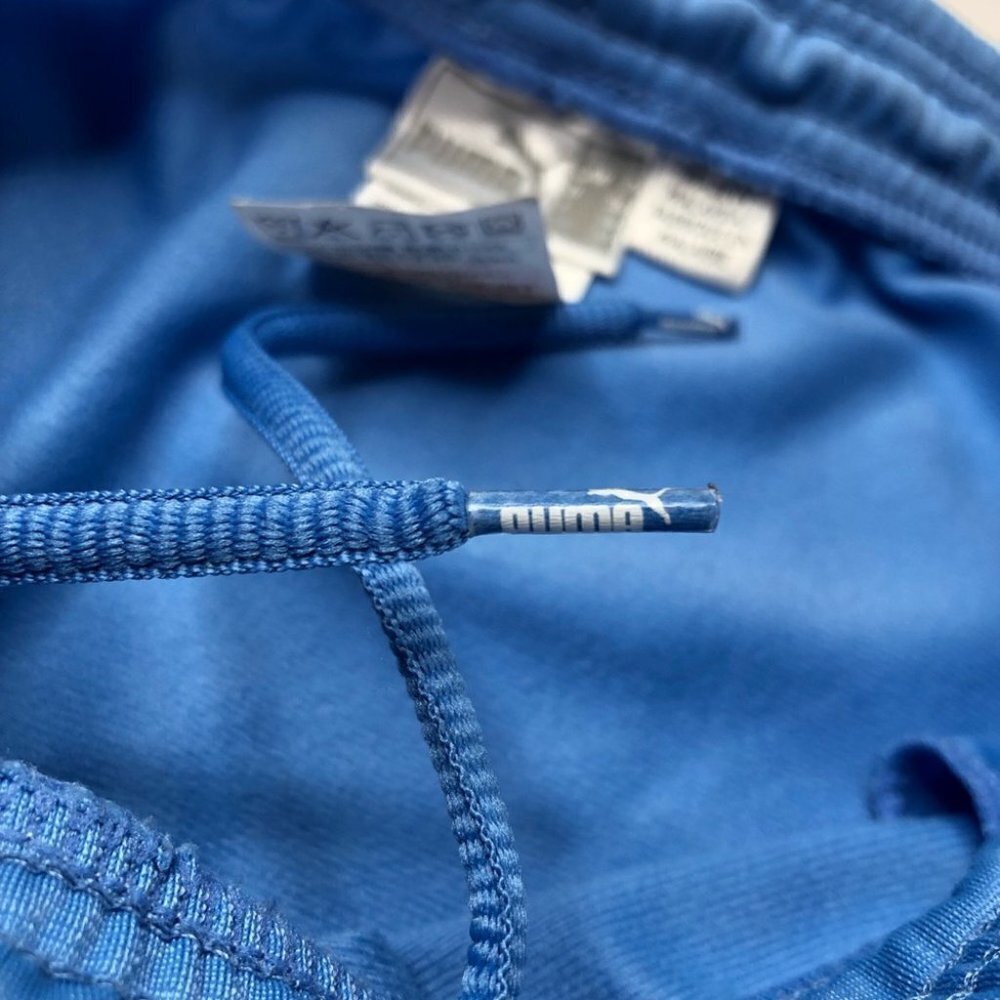 PUMA Active Sporty Shiny Blue & Red Stretchy Athletic Elastic Waist Sporty Skirt - Picture 13 of 16